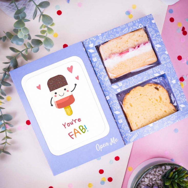 Personalised You're Fab Cake in a Card