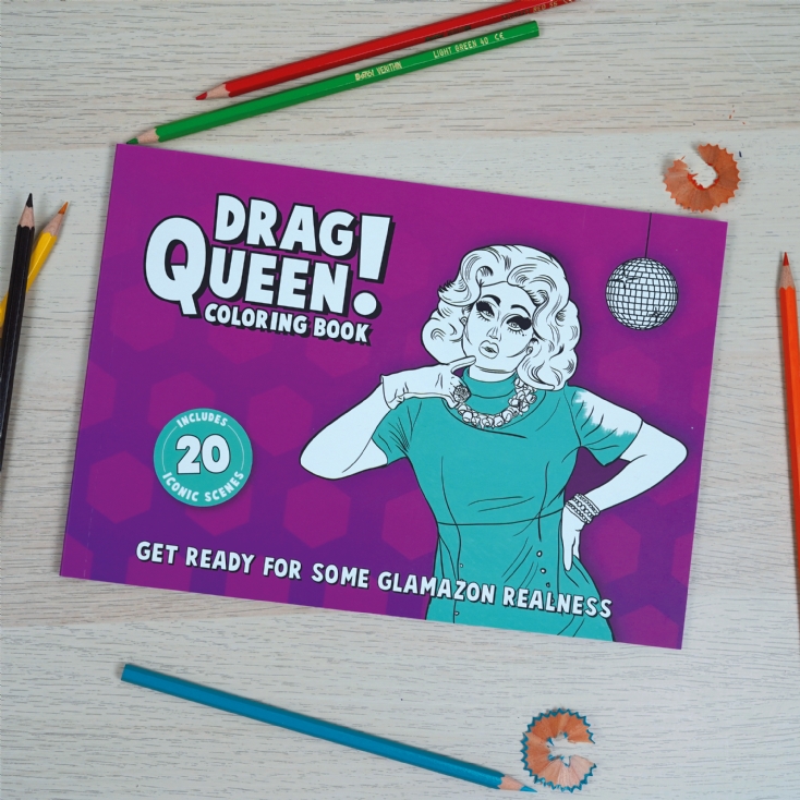 Drag Queen Colouring Book