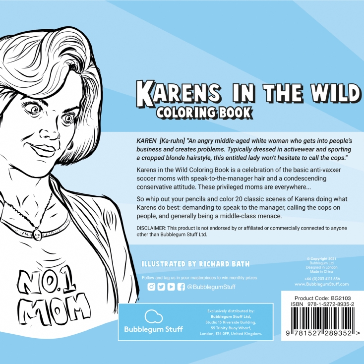 Karens in the Wild Colouring Book