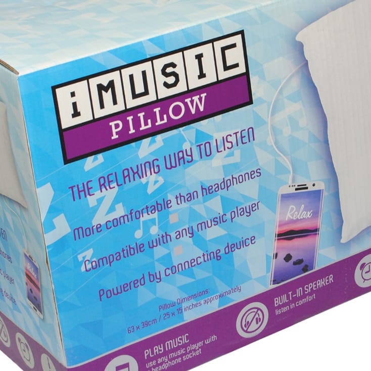 Imusic Speaker Pillow Find Me A Gift