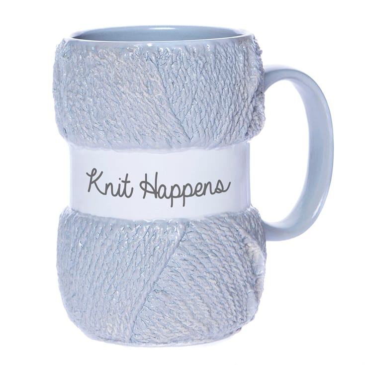 Knit Happens Knitting Mug