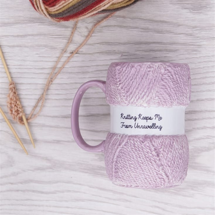 Unravelling Knitting Mug Find Me A Gift