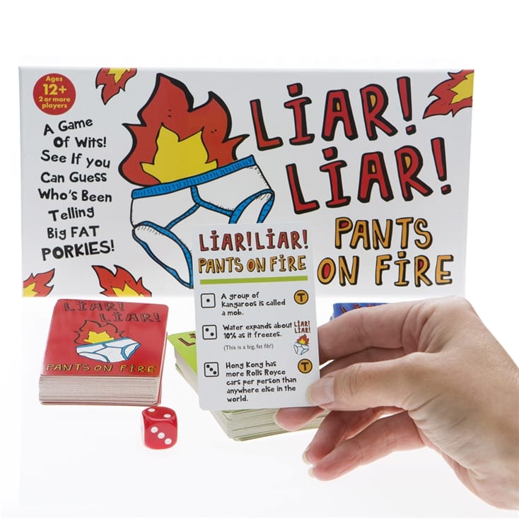Liar Liar Pants On Fire Game Find Me A Gift