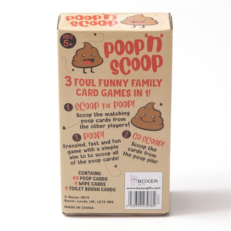 3-in-1 Poop and Scoop Card Game