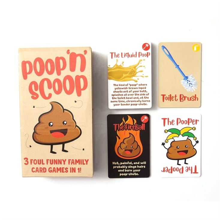 3in1 Poop and Scoop Card Game Find Me A Gift