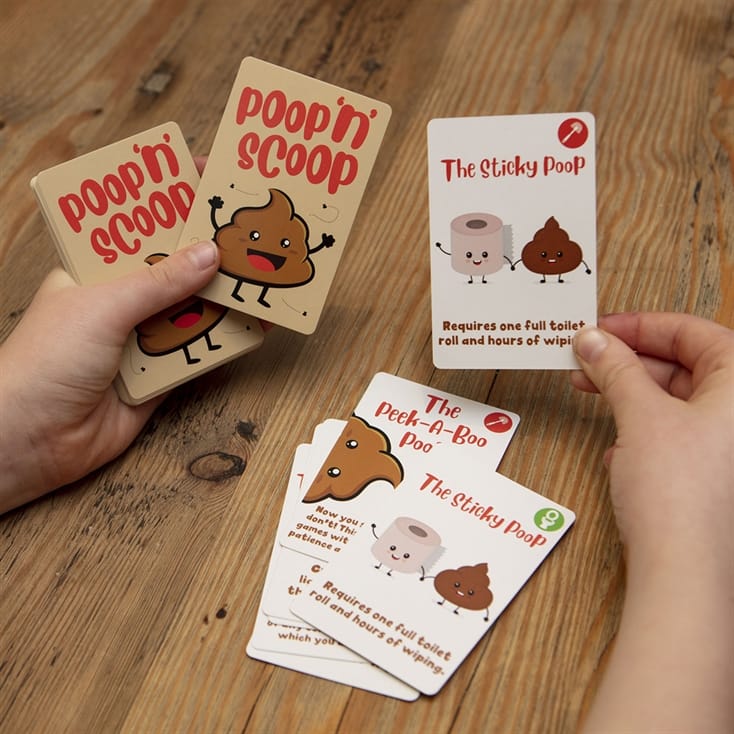 3in1 Poop and Scoop Card Game Find Me A Gift