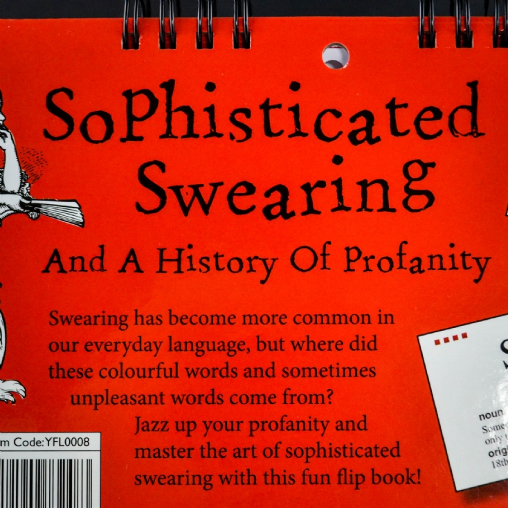 Sophisticated Swearing Flip Book