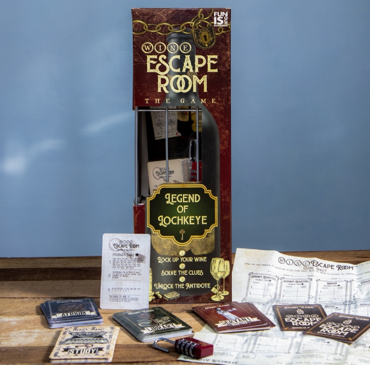 Wine Escape Room Game Find Me A Gift