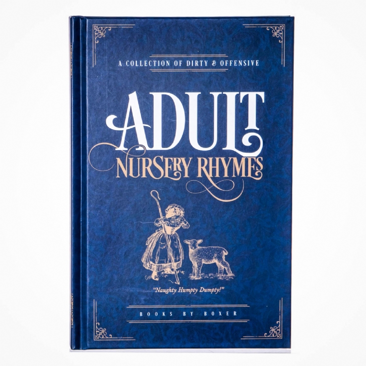 Illustrated Adult Nursery Rhymes Hardback Book