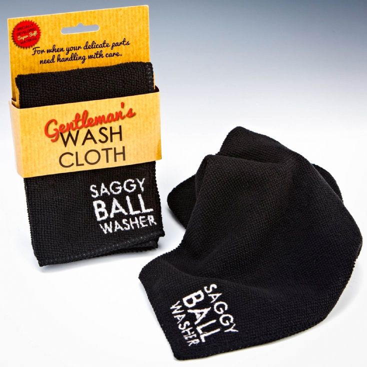 Saggy Ball Washer Funny Wash Cloth for Men