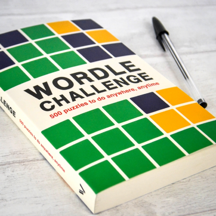 Wordle Challenge Book of 500 Word Puzzles Find Me A Gift