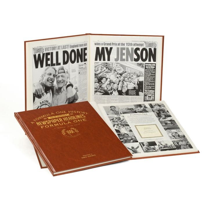 Personalised Formula 1 On This Day Book Fan Dad Granda Son Gift Present F1 One Personalised Formula 1 On This Day Book Fan Dad Granda Son Gift Present F1 One