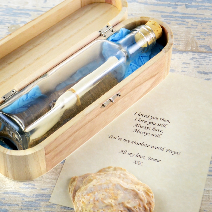 Personalised Message in a Bottle Gift Find Me A Gift