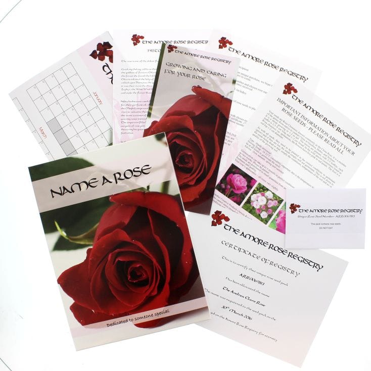 Name A Rose Gift Set Find Me A Gift