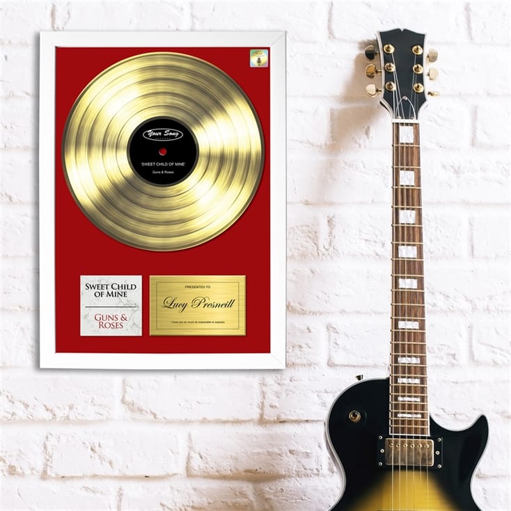 Personalised Favourite Song Poster
