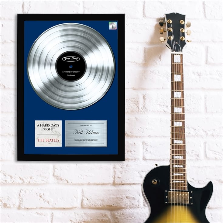 Personalised Favourite Song Poster