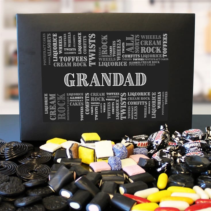 Personalised Liquorice Sweet Box Find Me A Gift