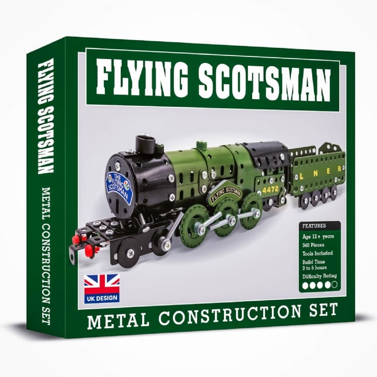 Flying Scotsman Train Model Metal Construction Set