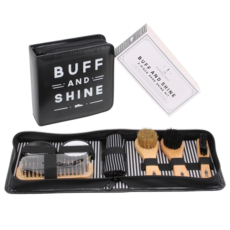 personalised shoe shine kit