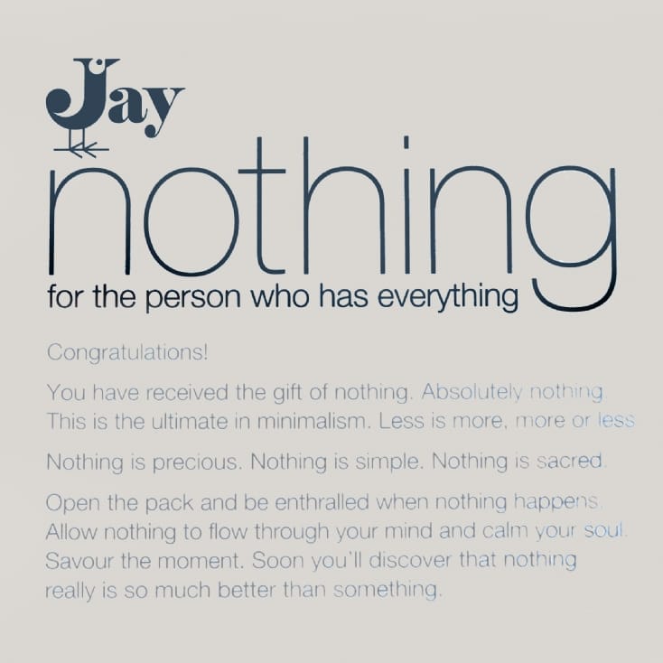 wallpapers Jay Gift Of Nothing gift of nothing