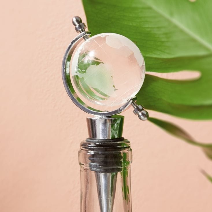 Glass Globe Bottle Stopper