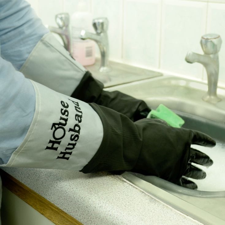 mens washing up gloves house husband