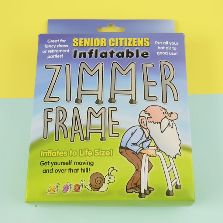 Inflatable Zimmer Frame | Find Me A Gift