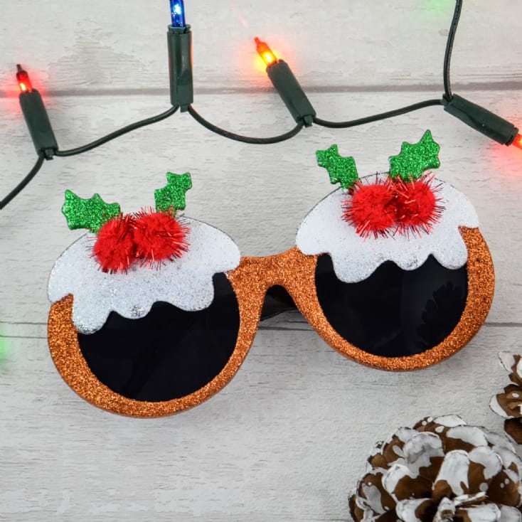 Christmas Pudding Glasses Find Me A Gift