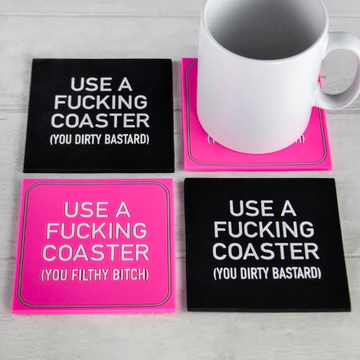 Expletive Drink Coasters