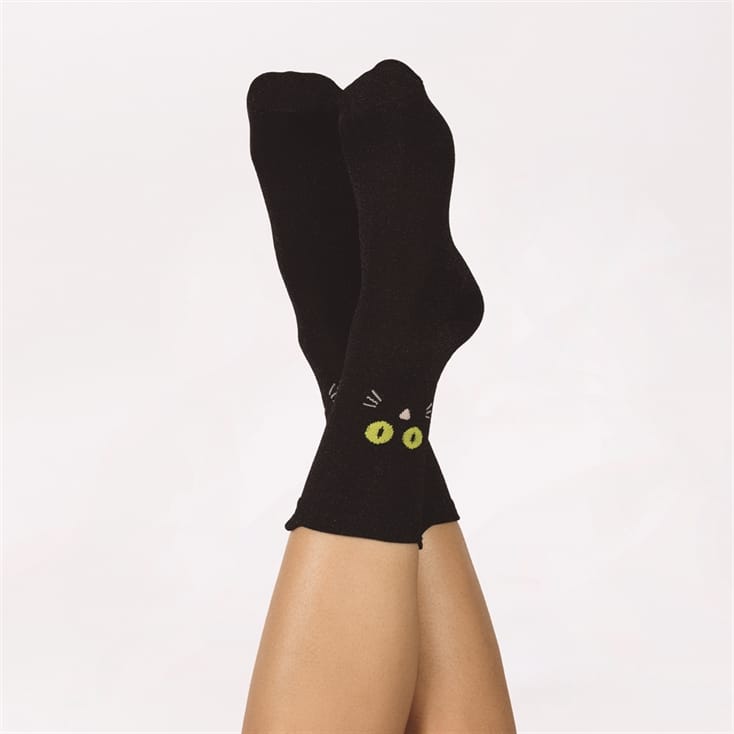 Black Cat Socks Find Me A Gift