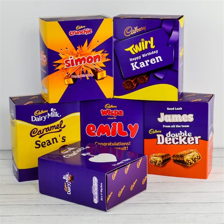 Personalised Cadbury Chocolate Box Find Me A Gift