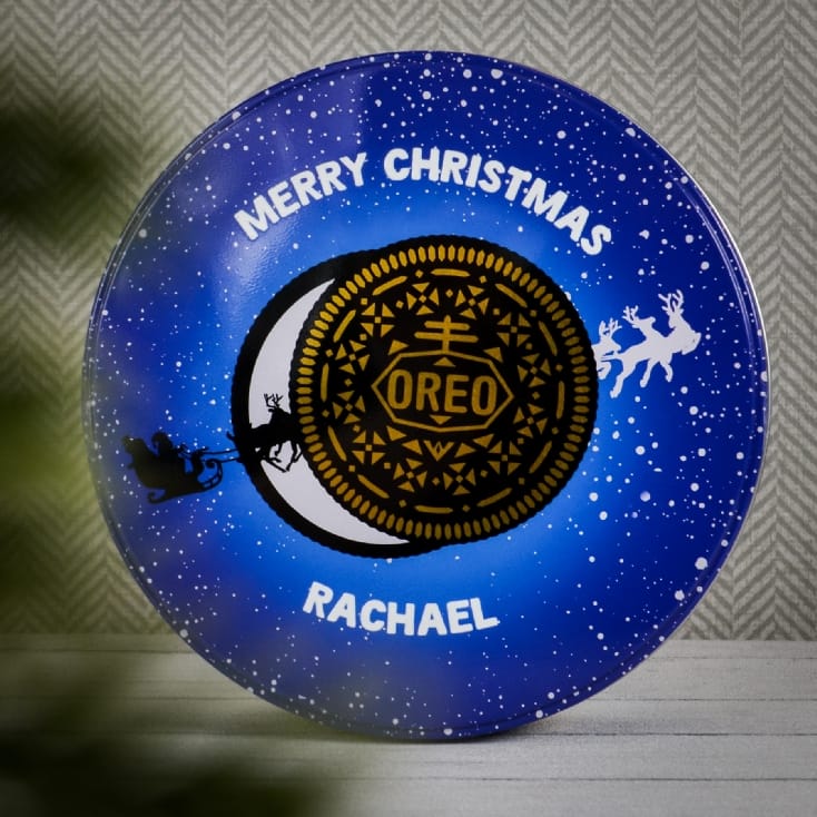 Personalised Oreo Christmas Tin