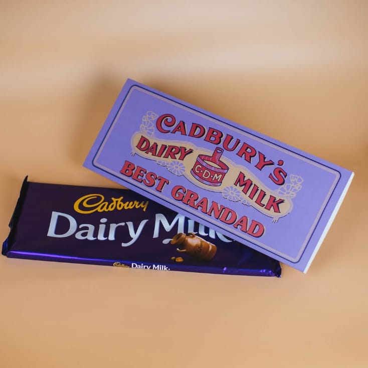 Personalised Cadbury Dairy Milk 850g Retro Bars Find Me A Gift