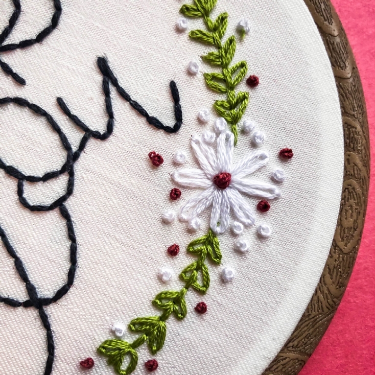5" Handmade Fuck Embroidery Hoops