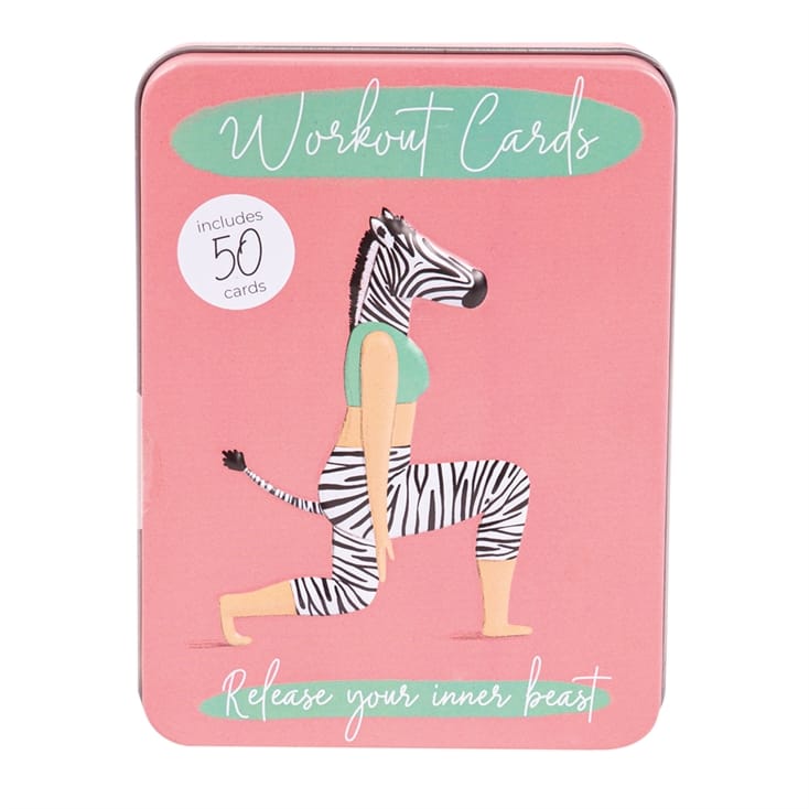 Animal Work Out Cards 