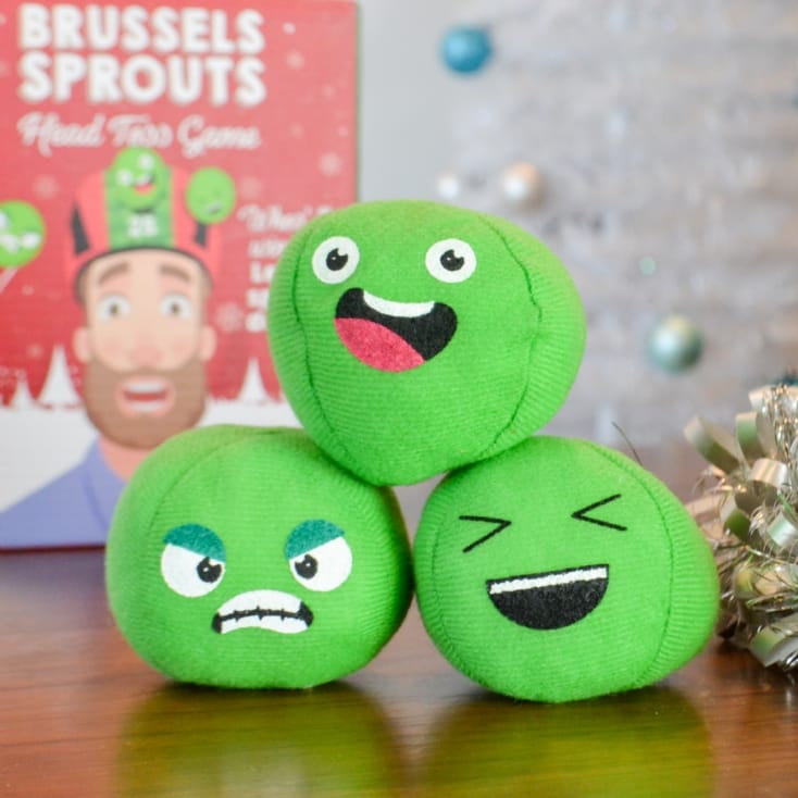 Brussels Sprouts Head Toss Game