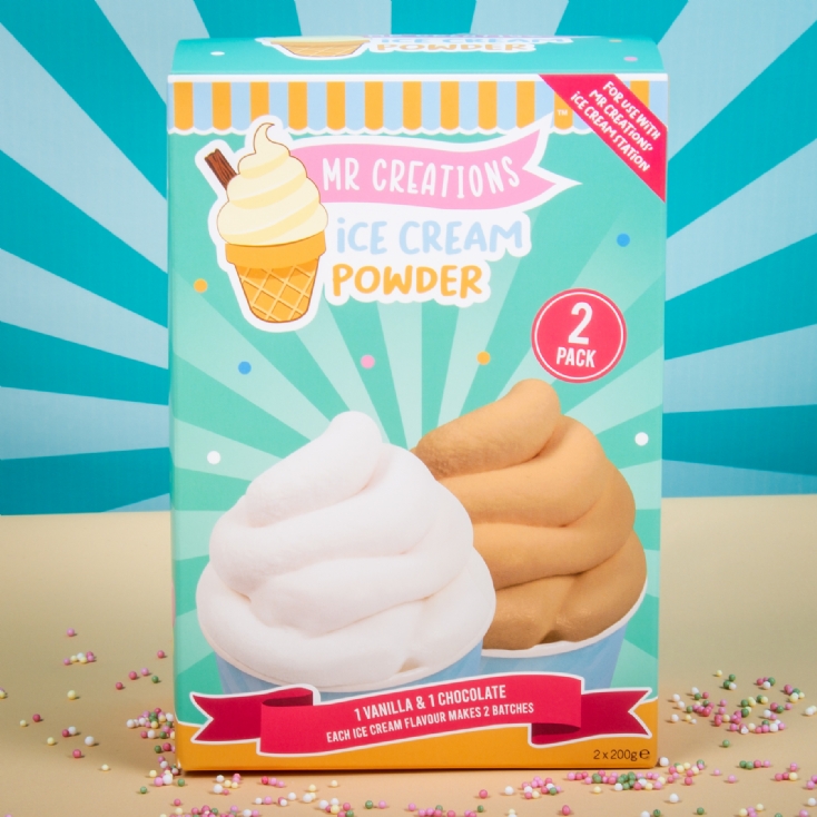 Ice cream store powder mix