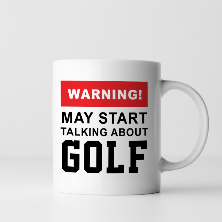Warning! May Start Talking About... Sports Mug