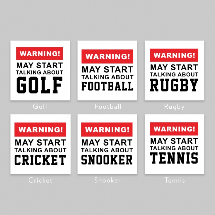 Warning! May Start Talking About... Sports Mug