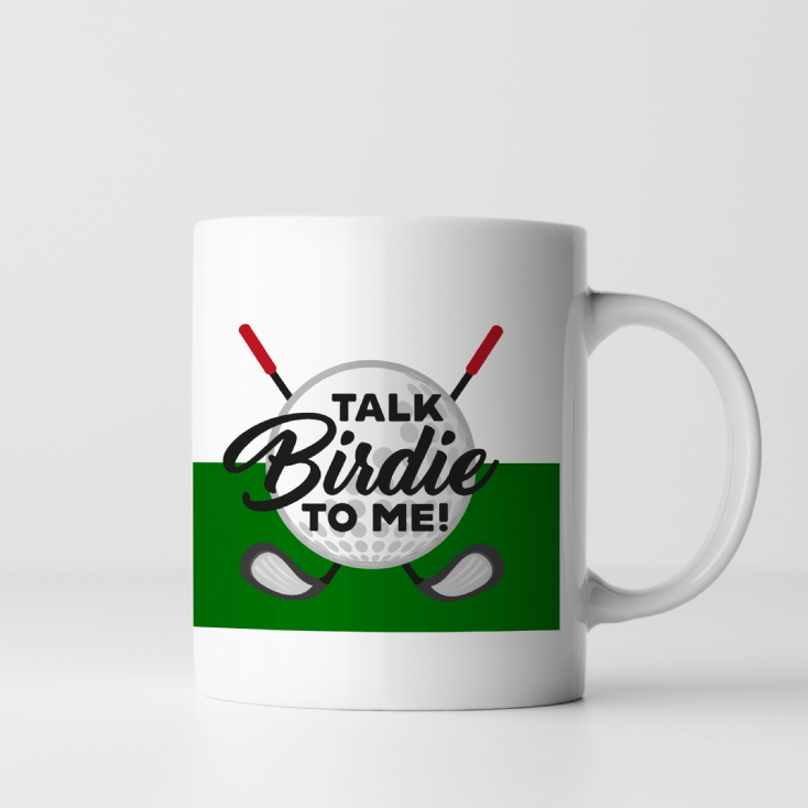 Talk Birdie To Me! Golf Mug