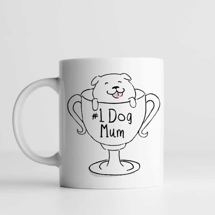 # 1 Dog Mum Mug