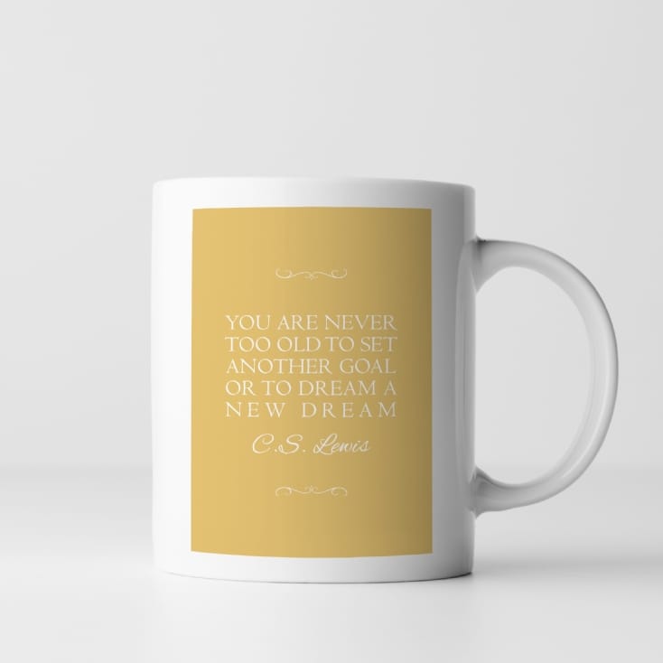 Personalised Favourite Inspirational Quote Mug
