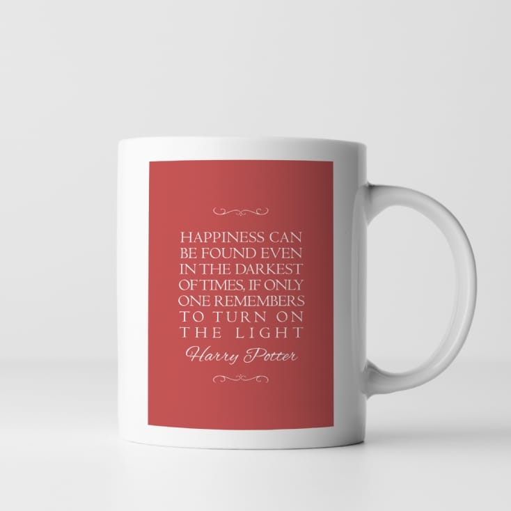 Personalised Favourite Inspirational Quote Mug