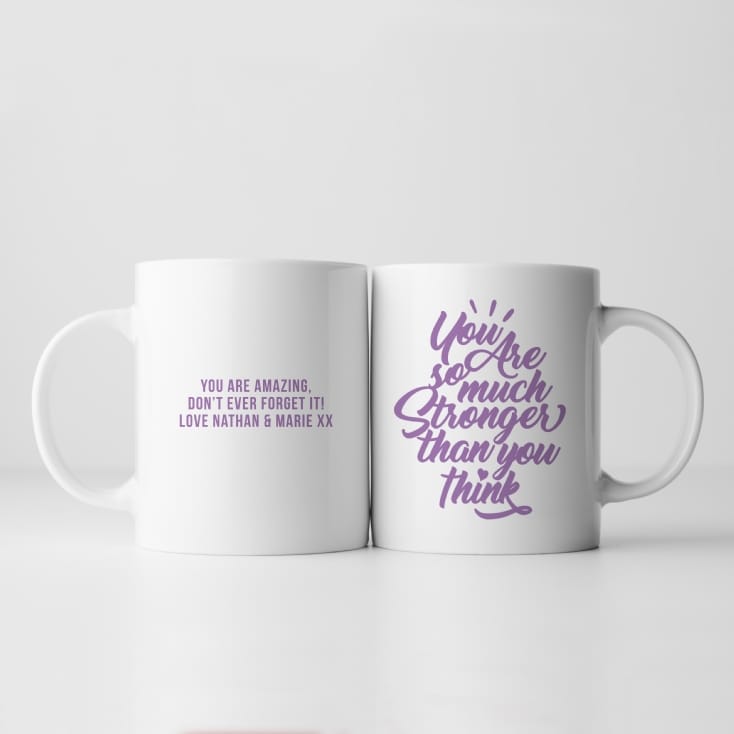 Personalised Inspirational and Motivational Mugs