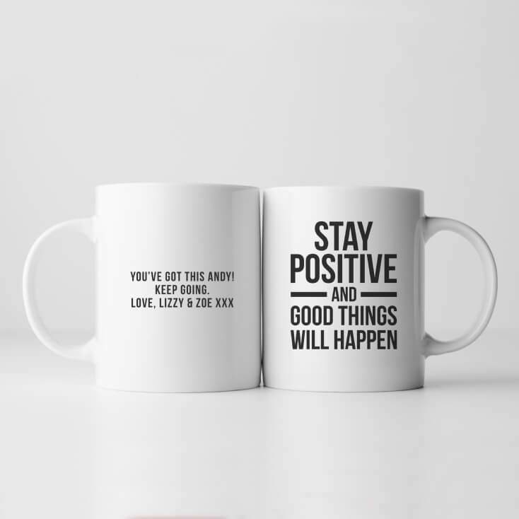 Personalised Inspirational and Motivational Mugs Find Me A Gift