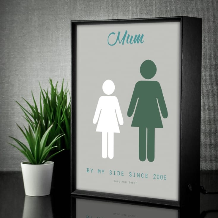Personalised By Each Others Side Light Box