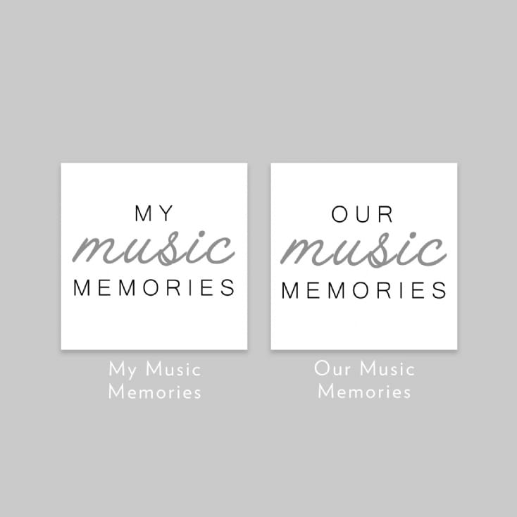 Our Music Memories Lightbox
