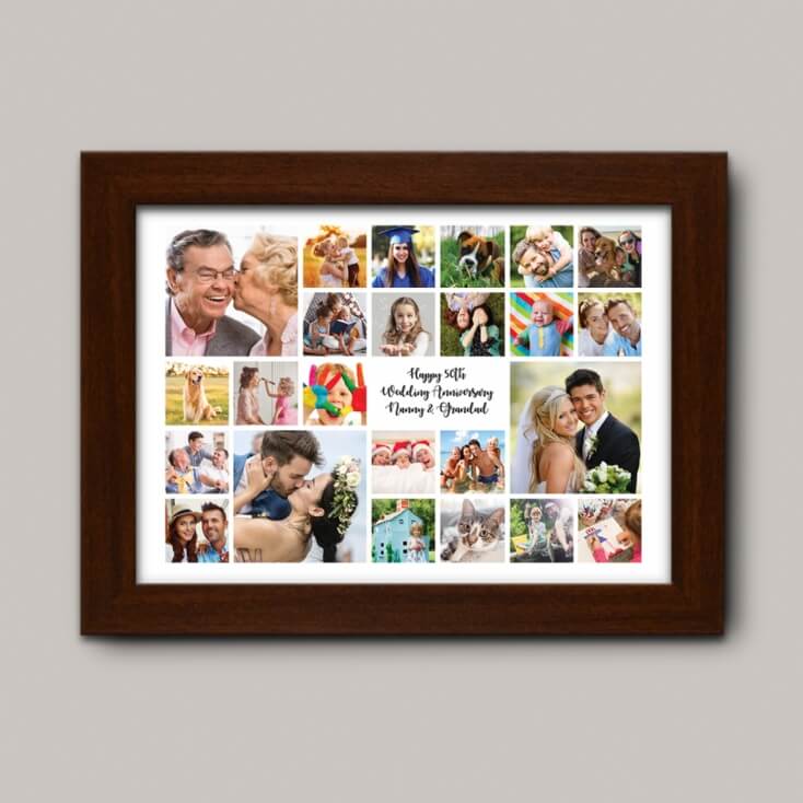 Personalised MultiPhoto Collage Print Find Me A Gift