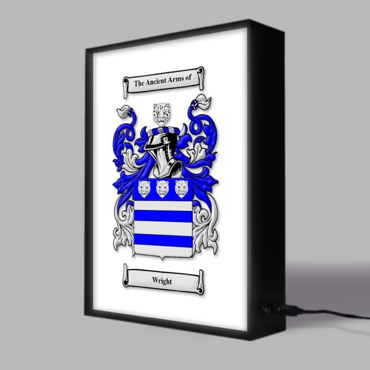 Personalised Coat of Arms Surname Lightbox