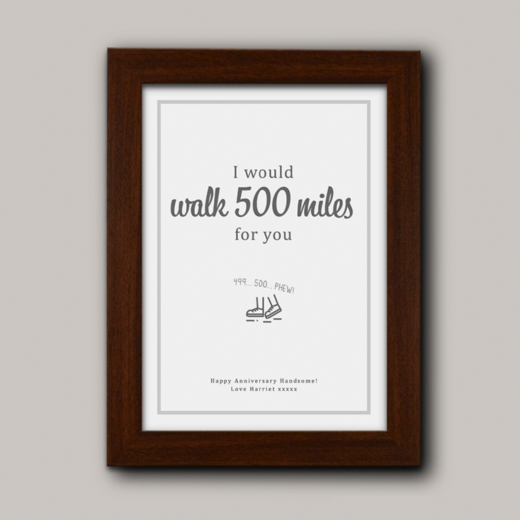 Personalised I Would Do Anything For You Print
